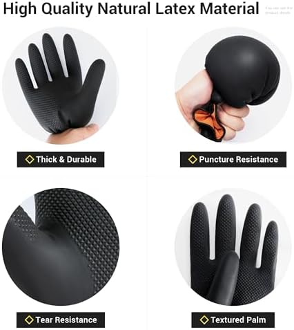 ThxToms 3 Pairs Reusable Dishwashing Gloves