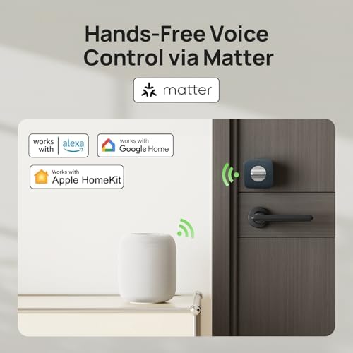 Secure Holo Smart Door Lock with Alexa Apple Home