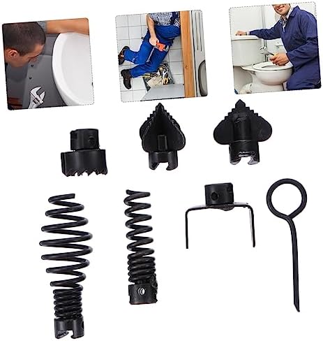 Powerful Drain Cleaning Set - Durable Manganese Steel Cutters for Efficient Drainage