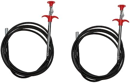 Two-Piece Dredging Auger Hose for Plumbing and Drain Cleaning
