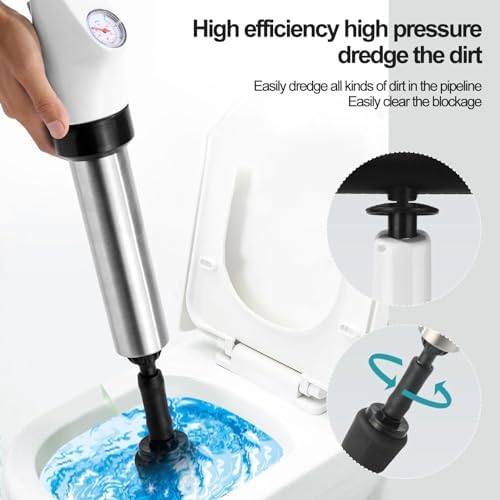 Toilet Plunger for Effortless Drain Cleaning Powerful Efficient and Durable