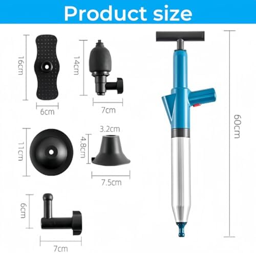 High-Pressure Toilet Plunger