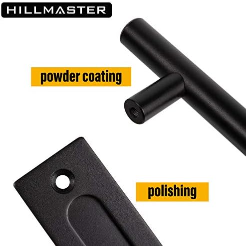 Heavy-Duty Rustic Barn Door Pull Handle Set