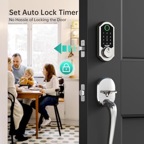 Hornbill Smart Secure russell door lock with Alexa keyless entry