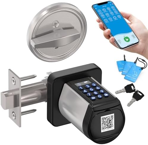 Smart Entry Door Lock with 2 Keys