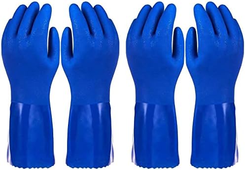 2 Pairs of Latex-Free Kitchen Gloves