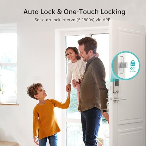 Hornbill Smart WiFi Front Door Lock with Alexa