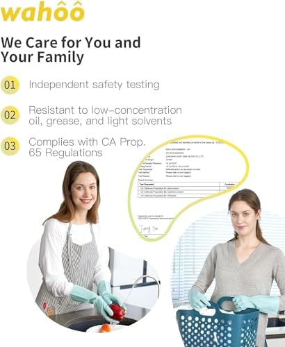 Reusable Skin-Friendly Cleaning Gloves Dishwashing Gloves