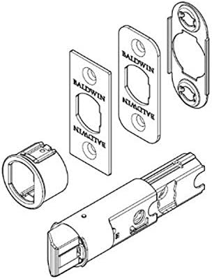 Baldwin Reserve 6 Way Adjustable Springlatch Dark Bronze