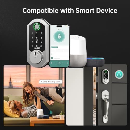 Hornbill Smart Secure russell door lock with Alexa keyless entry