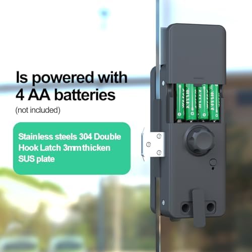 Secure Modern Door Lock for Glass Doors