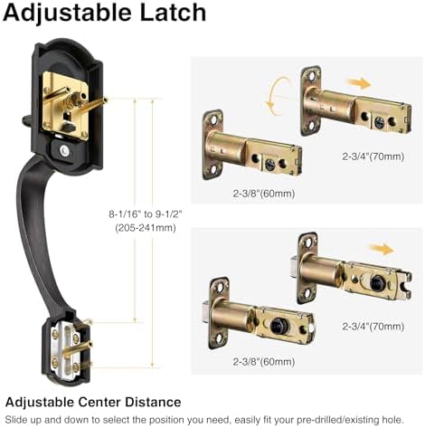 Front Door Handle Set for Reliability and Style