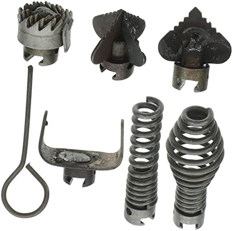 7-Piece DredgeSpring Connector Drain Cleaner Set for Clog Removal