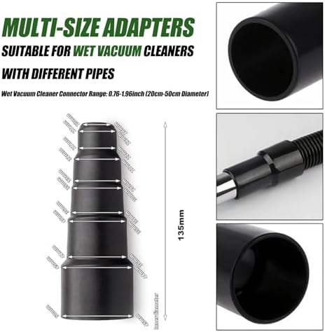 Efficient AC Drain Cleaner with Wet Vac Adapter