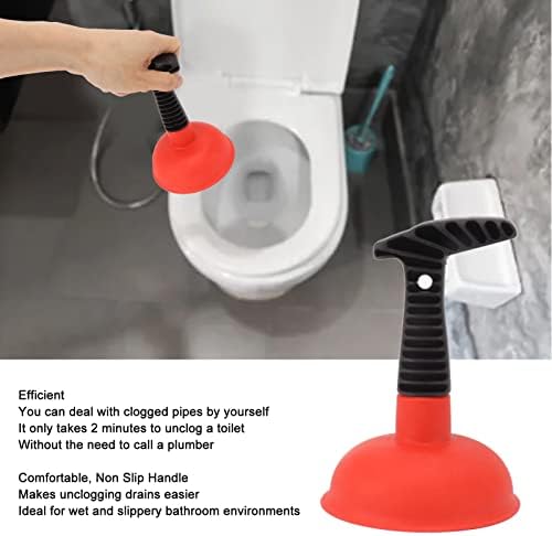 BONKZEBU Mini Plunger Powerful Compact and Efficient for Sink and Toilets