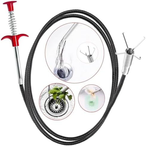 61-inch Drain Snake for Clog Removal