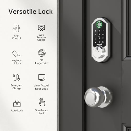 Smart Front Door Lock Set for Secure Easy Entry