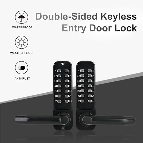 Quick-Set Door Lock with Keyless Entry for Your Secure Home