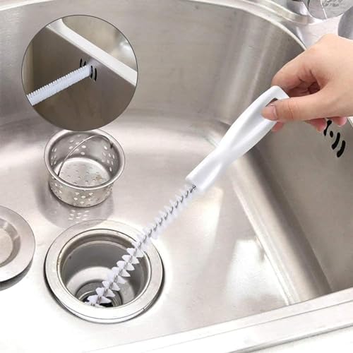SGHAGH 45cm Flexible Sink Cleaning Brush Set of 3