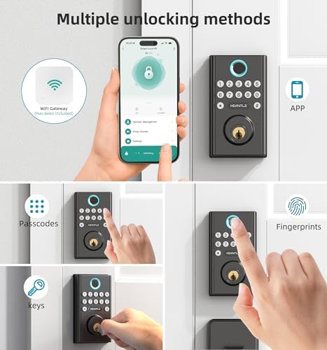 Secure Front Door Lock with Alexa Google Assistant