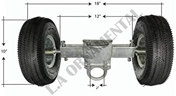 Chain Link Fence Dual Pneumatic Tire PT10 Rolling Gate Carrier