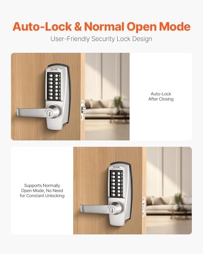Secure Durable Mechanical Keyless Door Lock