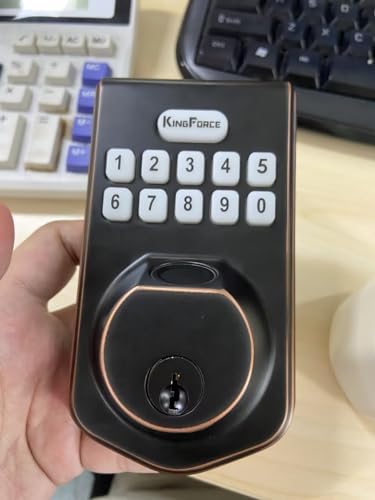 Secure Front Door with Fingerprint Entry