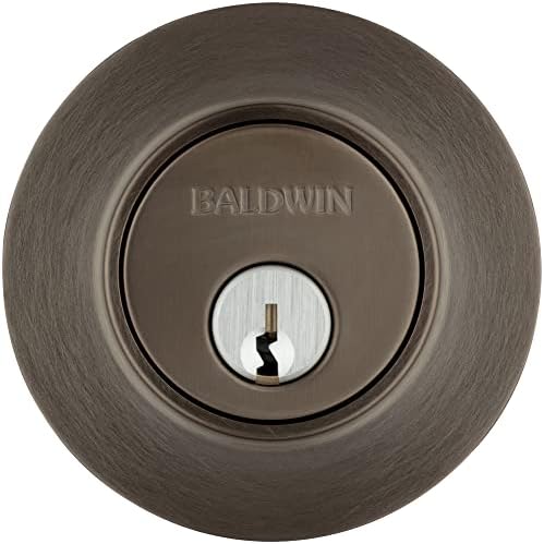 Baldwin 8244 Deadbolt Contemporary 2-18 Door Lock Oil Rubbed Bronze