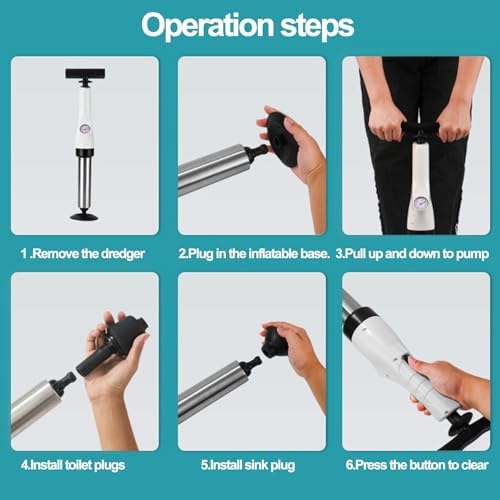 Toilet Plunger for Effortless Drain Cleaning Powerful Efficient and Durable