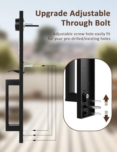 Tinewa Heavy Duty Front Door Lock Set with 3 Keys
