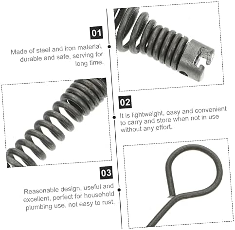 HOMSFOU Dredging Tool for Effortless Drain Cleaning