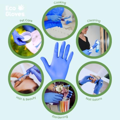 Eco-Friendly Nitrile Gloves for Cleaning Cooking