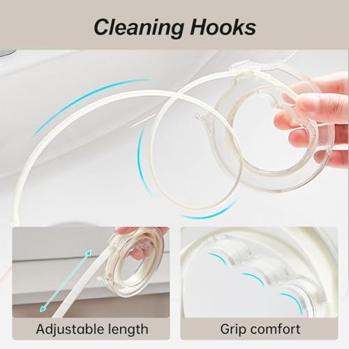 Experience Effortless Drainage with Our Curved Hair and Food Cleaner