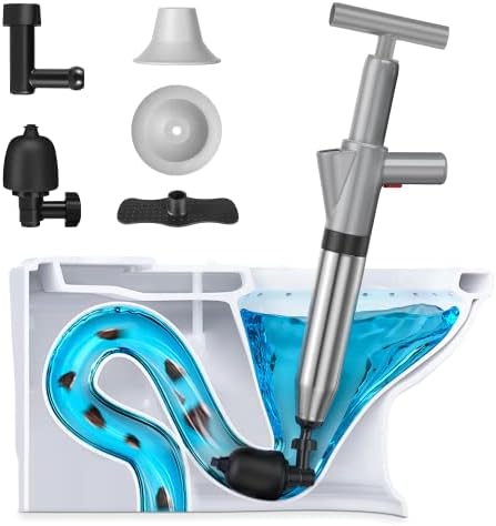 Sturdy Stainless Steel High Pressure Air Drain Blaster Kit