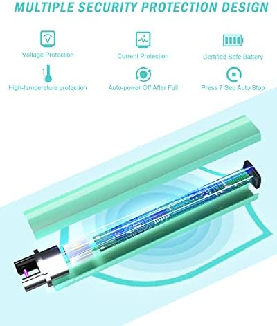 VIBOLA Rechargeable Plug-In Plasma Candle Lighter Windproof Teal Blue