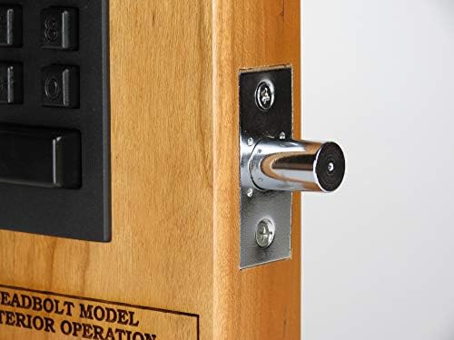 Lock with No Keys Door Unlock System 8101 Model Matte Black