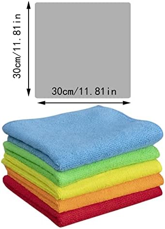 5-Piece Microfiber Cleaning Cloth Set