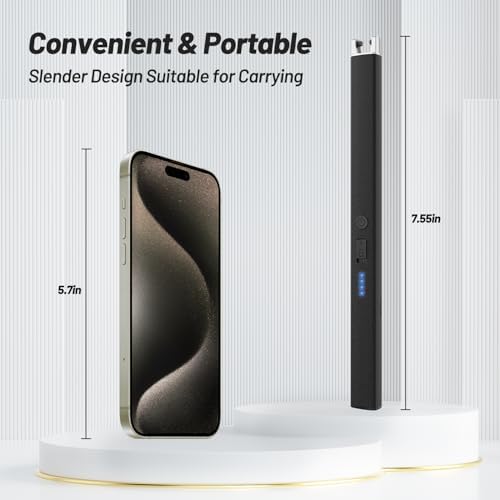 Eco-Friendly Windproof Candle Lighter with Anti-False Touch