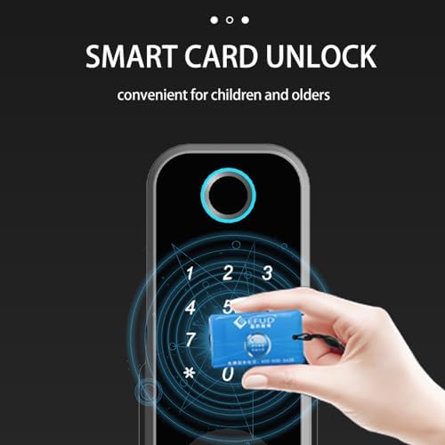 Smart Door Lock with Fingerprint Keyless Entry