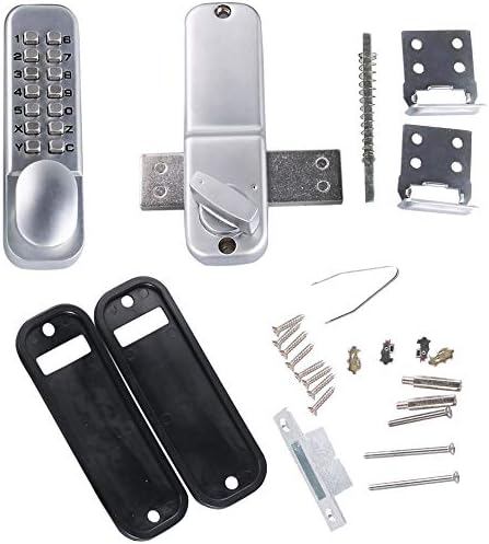 Secure Door Deadbolt with Keyless Entry for Small Doors