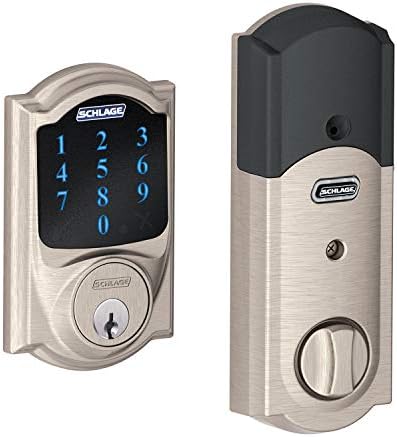 Schlive Deadbolt with Screen Alarm