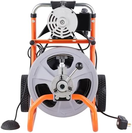 VEVOR Drain Cleaner Machine 75FT Auto Feed with 8 Cutters 1
