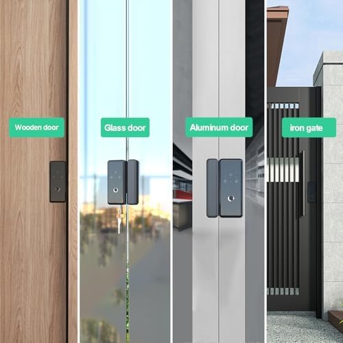 Secure Modern Door Lock for Glass Doors