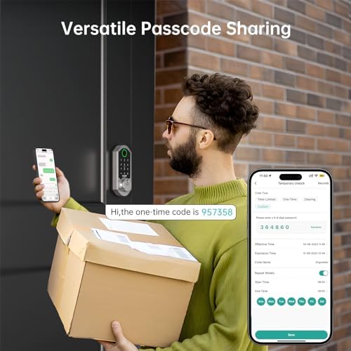 Smart Front Door Lock Set for Secure Easy Entry