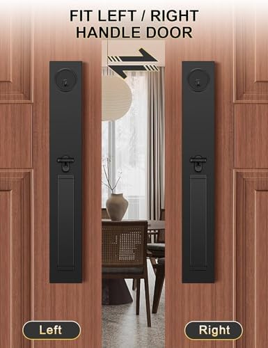 Tinewa Heavy Duty Front Door Lock Set with 3 Keys