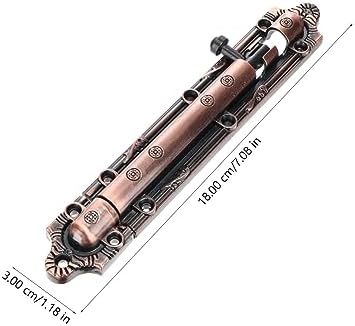 Secure Door Bolt for Solid Gates