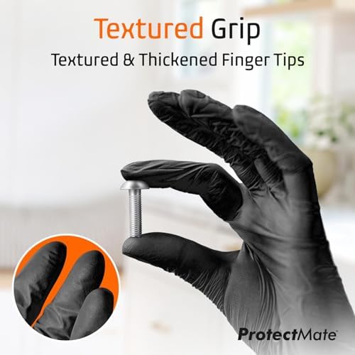 Textured Nitrile Gloves for Professional Cooking 5 Mil