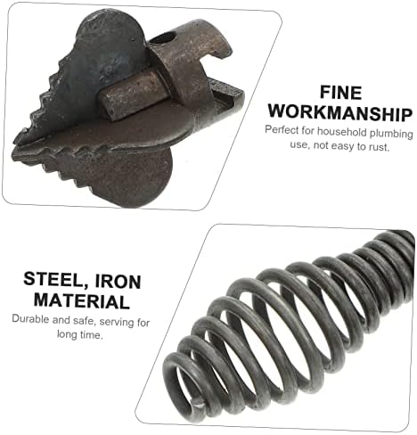 HomoyoyoDrill Set Cutter Head for Drain Cleaning Pipeline Dredging Set of 1