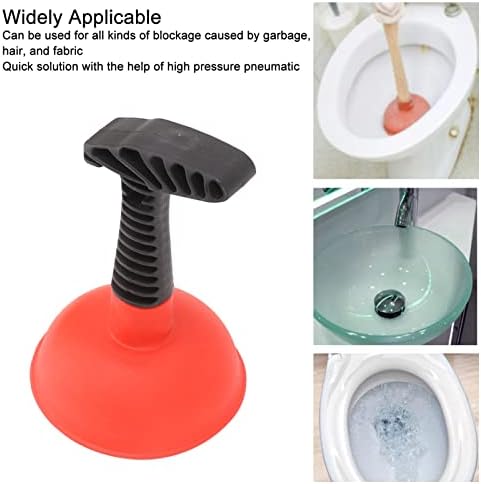BONKZEBU Mini Plunger Powerful Compact and Efficient for Sink and Toilets