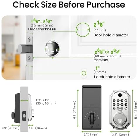 Secure Smart Door Lock with 4 Access Methods